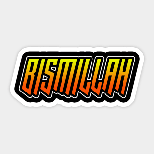 Bismillah Sticker